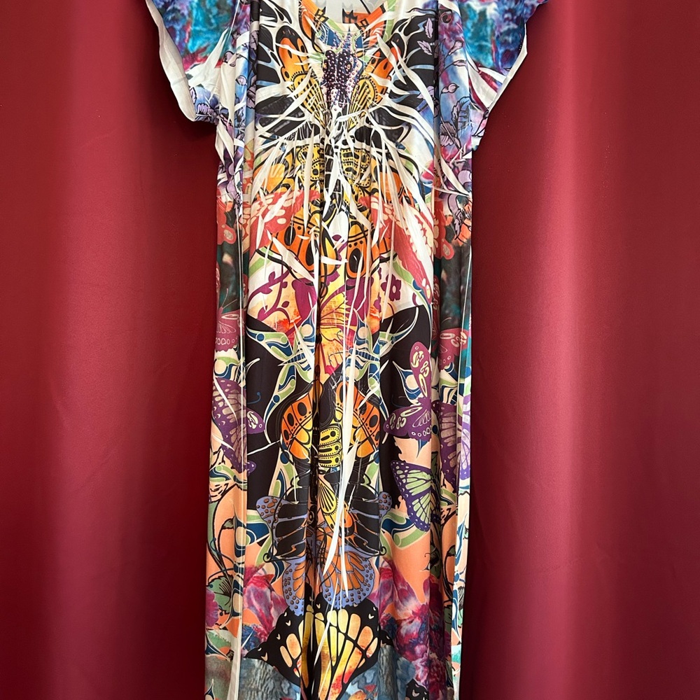 Unity World Wear multi color Midi Sundress